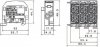 Blok rozdzielczy odgałęźny SCB 25 Al/Cu 80110 SIMBLOCK, zielony 81501005